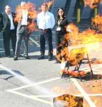 Fire safety training